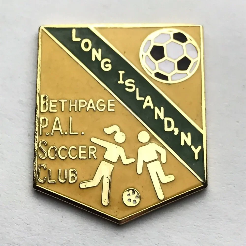 Bethpage PAL Soccer Club Long Island NY Hat Lapel Pin Collectible